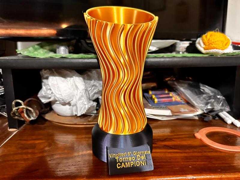 Customisable trophy - ideal match reward