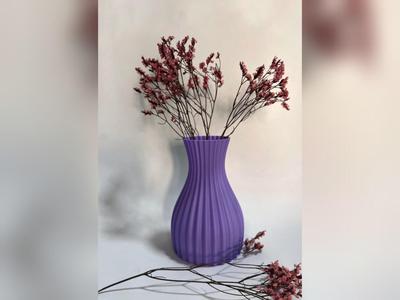 Ripple Curve Vase