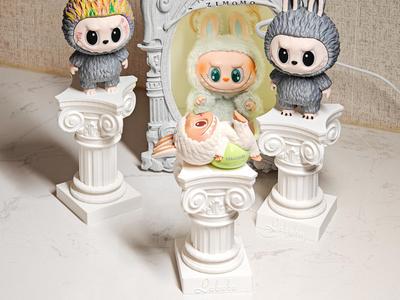 Labubu Signature Separable Roman Column Display Stand