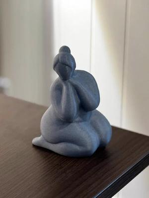 Curvy Woman Figurine   