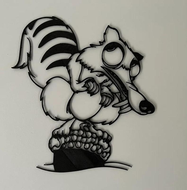 Scrat Wall Art   