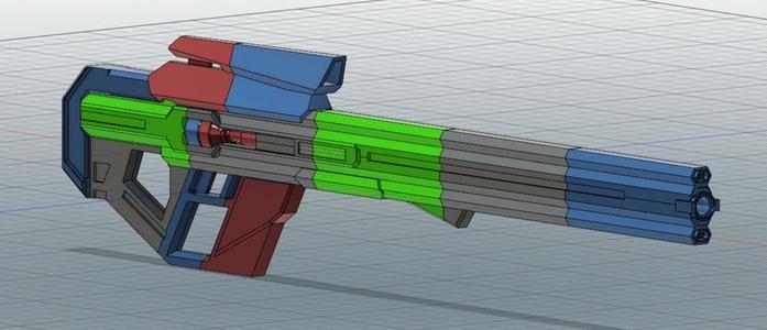 X-COM 2 DarkLance Sniper Rifle (Full Size or Miniature