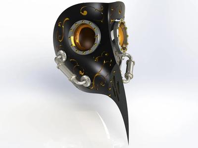 PLAGUE DOCTOR MASK