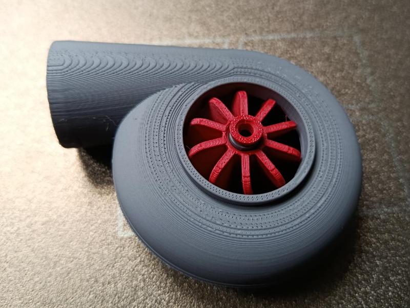 Turbo charger fidget toy