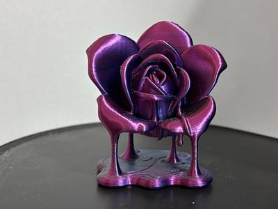 Melting Flower Statue art