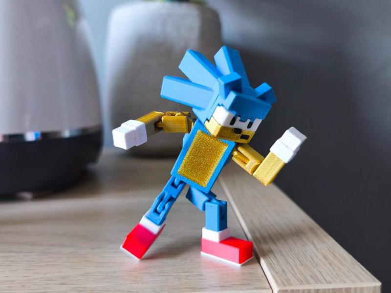 Sonic the Hedgehog - Minecraft Style