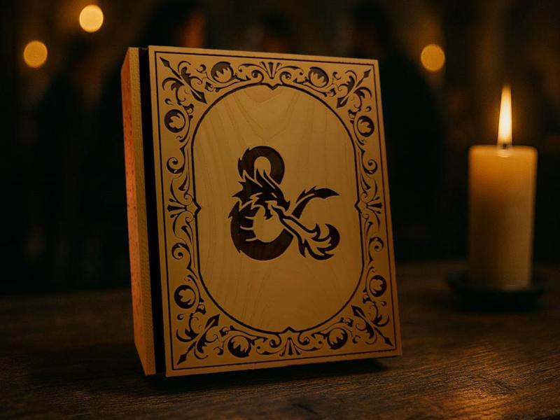 D&D Dice Book Box