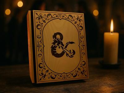 D&D Dice Book Box