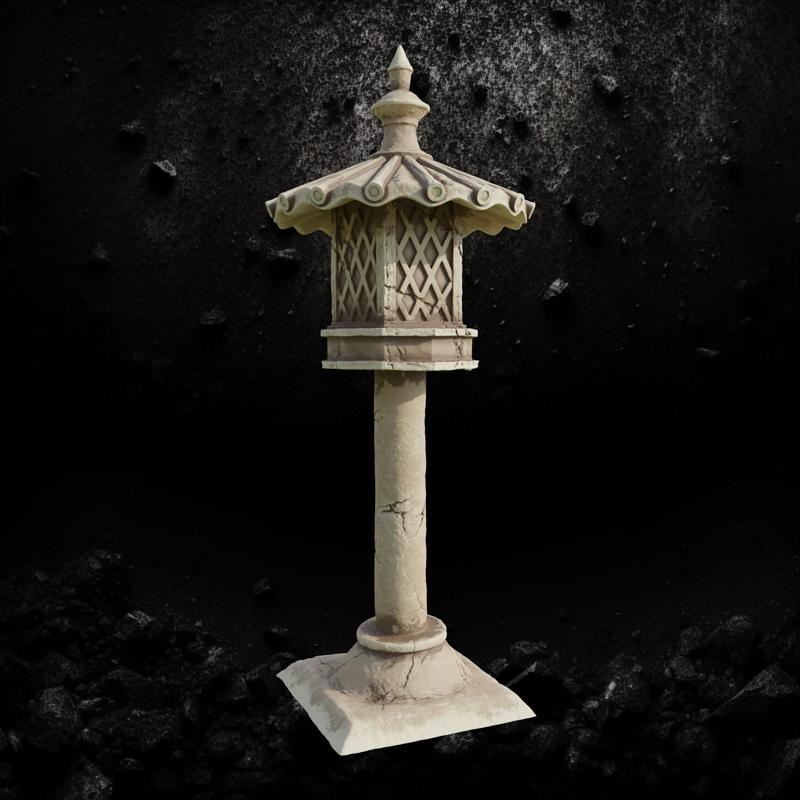 Kimonobe Lantern 8 (Asian Inspiration)
