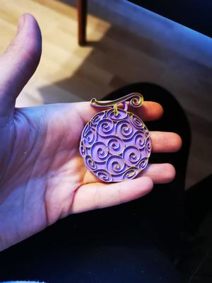 Devil fruit one piece keychain&magnet