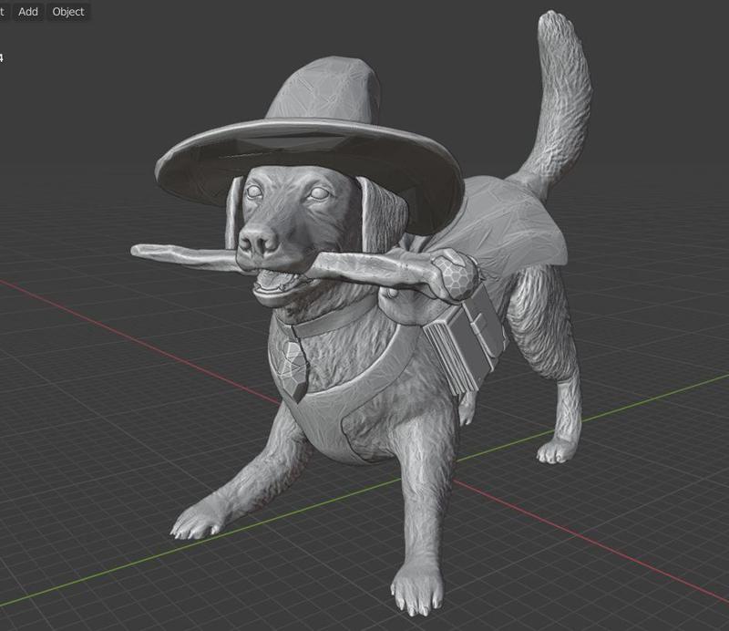 Golden Retriever Wizard
