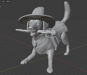 Golden Retriever Wizard
