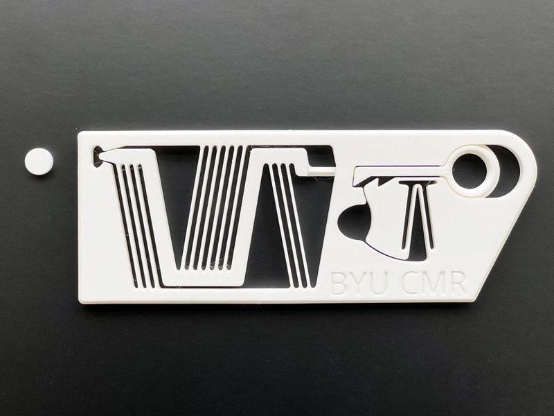 One-Piece Compliant Mechanism Disk Launcher