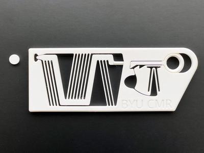 One-Piece Compliant Mechanism Disk Launcher