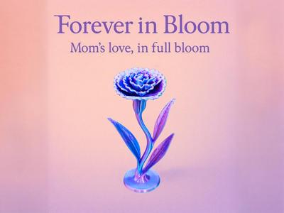 Eternal Love Mother's Day Gift Carnation Flower Ornament