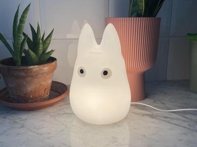 Totoro Lamp for LED Lamp 001