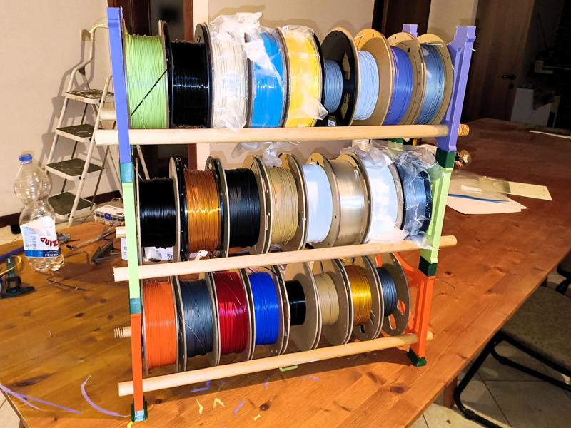 modular filament spool holder