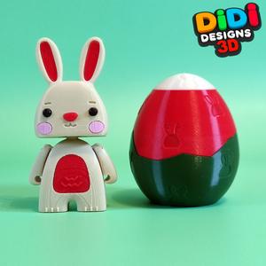 Easter Bunny with egg