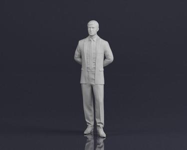 001551 Man in a formal suit
