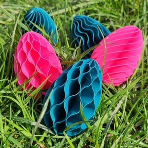 Wavy easter eggs