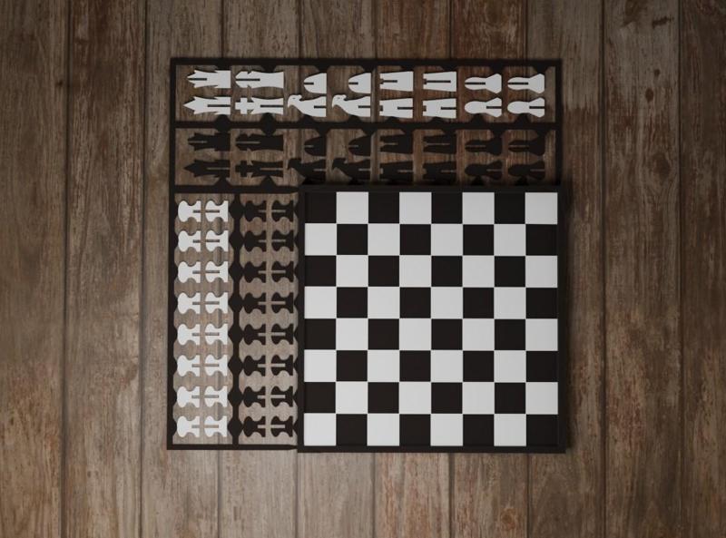 Mini Chess KitCard
