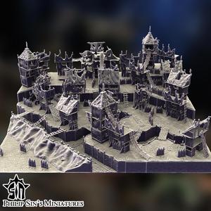 Gigantic Savage Fortress Set - Skarrtrench