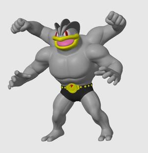 Machamp Pokemon (3MF included)