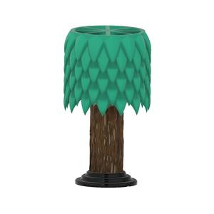 Dragon Scale Lamp with Banyan Tree Trunk