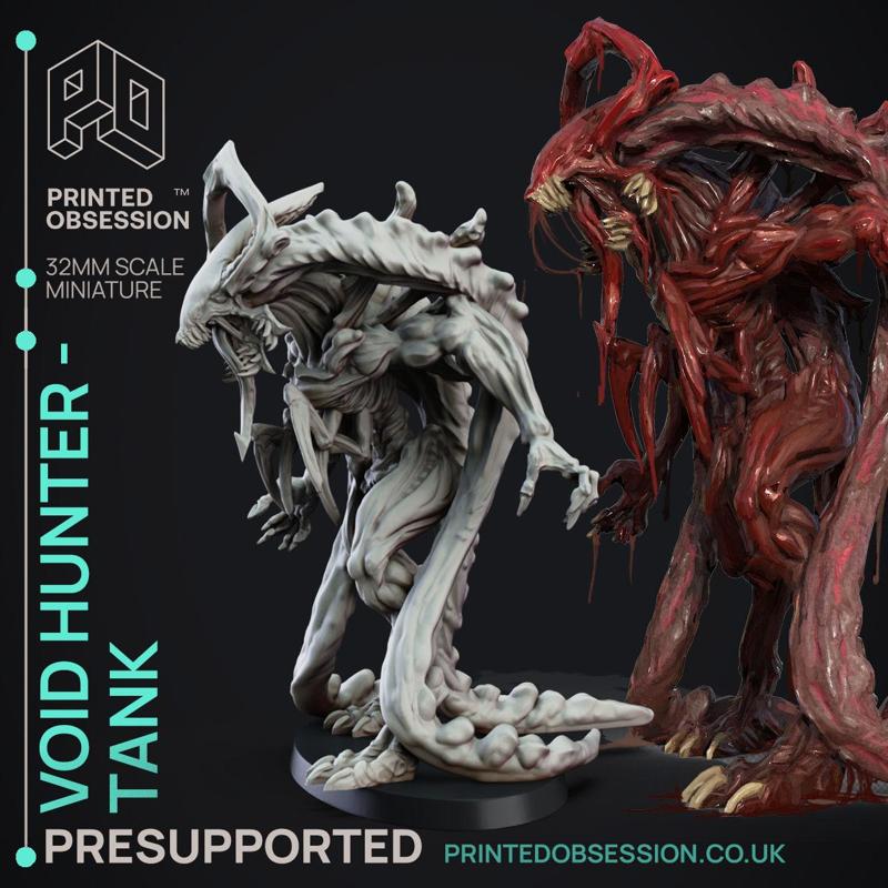 Void Hunter Tank - Creatures from behind the Veil - PRESUPPORTED - 32mm scale