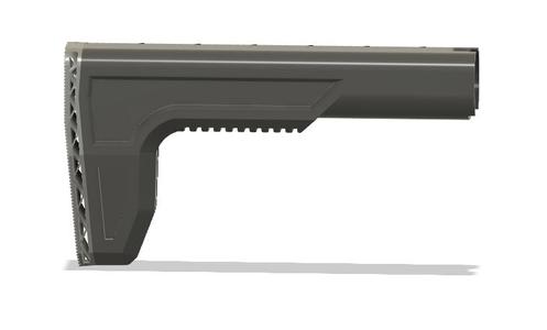 AR Fixed Stock with TPU buttpad