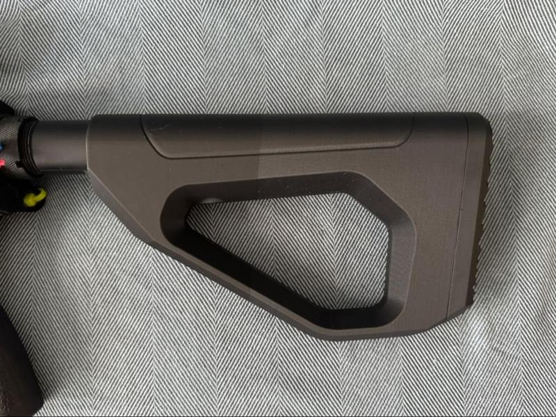 Airsoft M4-AR15 stock (12) and butt plate