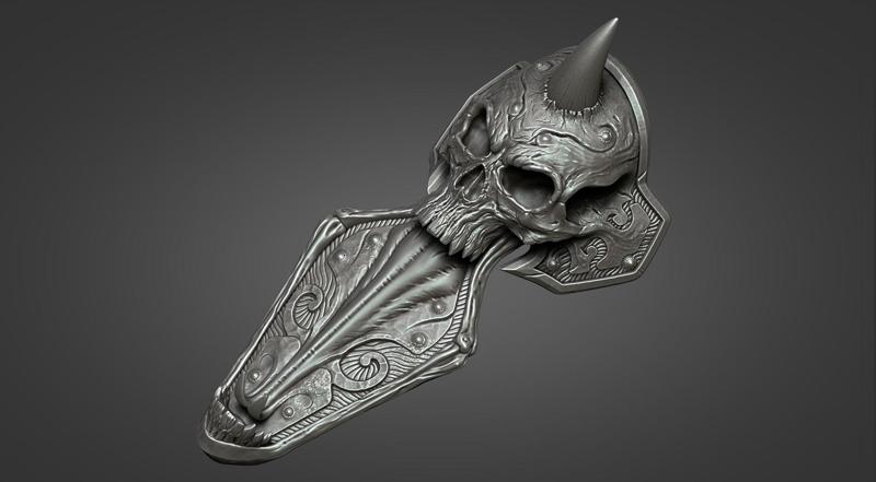 Lich King armor - leg 2
