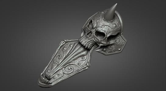 Lich King armor - leg 2
