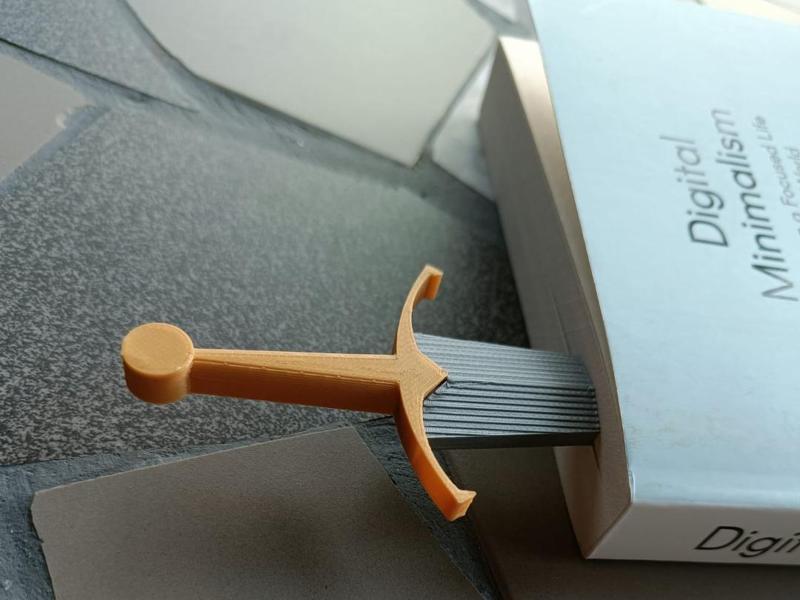 Sword bookmark