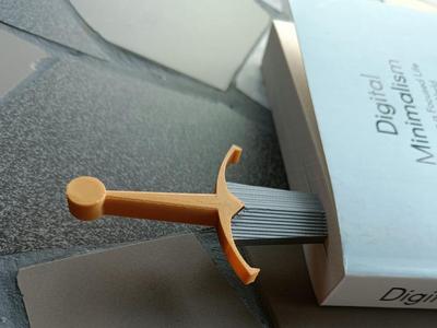 Sword bookmark