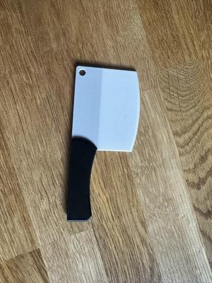 axe for diced veggies