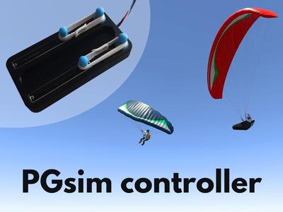paragliding sim controller