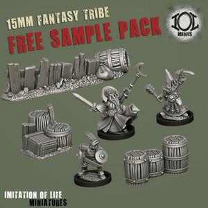 15mm Fantasy Tribe: Free Sample Pack