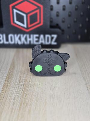 Blokkheadz Toothless - Magnet, Ornament and Regular Collectible