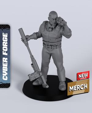 Agent Caspar - With Free Dragon Warhammer - 5e DnD Inspired for RPG and Wargamers