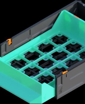 GEN2 240-2W-1H Gridfinity Classic Drawer