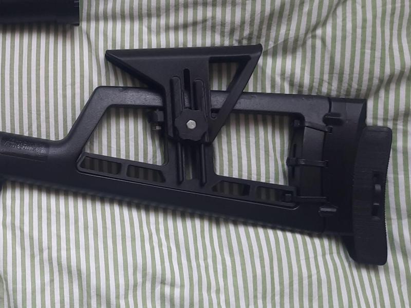 Crosman 1377 adjustable buttstock