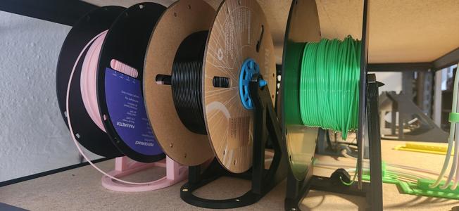 Spool Cradle (Stand/Screw down) W/Bowden