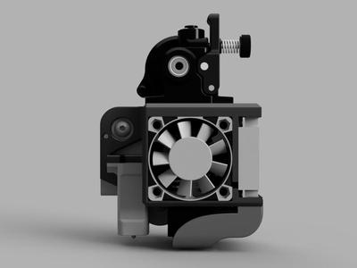 Ender 3 - v2 -Pro direct Drive upgrade Fan Shroud (fan mount) for LDO Orbiter Extruder 2.0