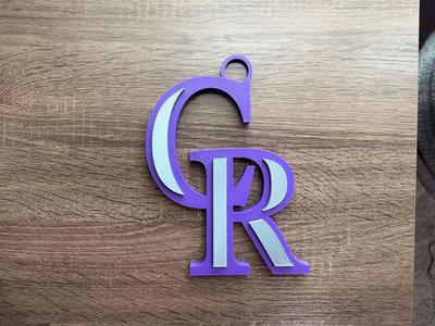 Colorado Rockies Oversized Necklace, Pendant