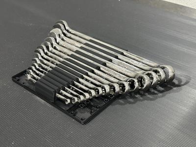Gridfinity f/ Harbor Freight ICON 64711/64712 Anti-Slip Grip Professional Wrench Set