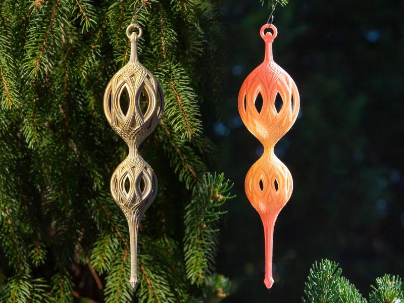 Open Cathedral Christmas Finial 2024