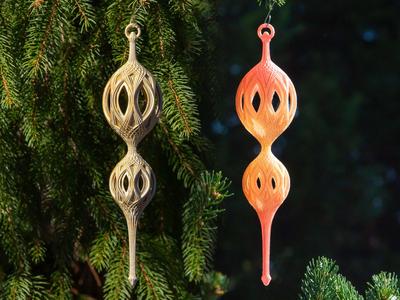 Open Cathedral Christmas Finial 2024