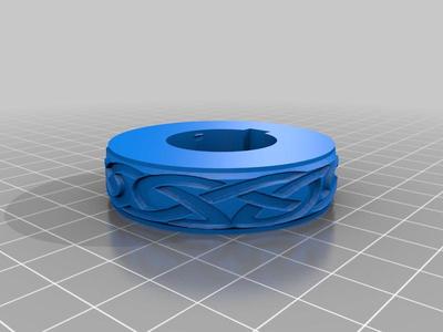 Celtic Knotwork Leather Embossing Rolls - Style 1