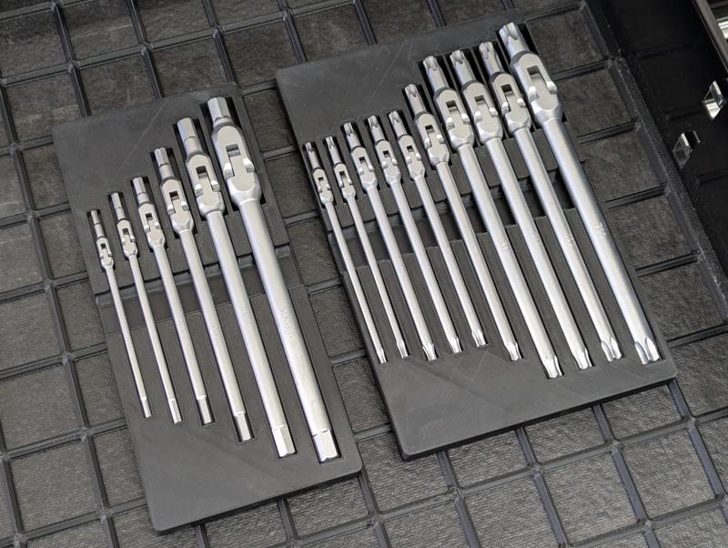 HexPro Pivot Head Wrench Holders - Gridfinity